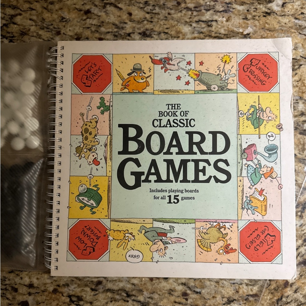 The Book of Classic Board Games by Sid Sackson (1991, Hardcover)